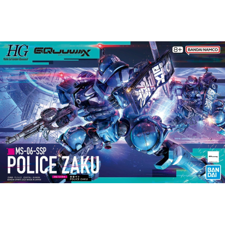 Police Zaku HG 1/144 Bandai | Chile Robots
