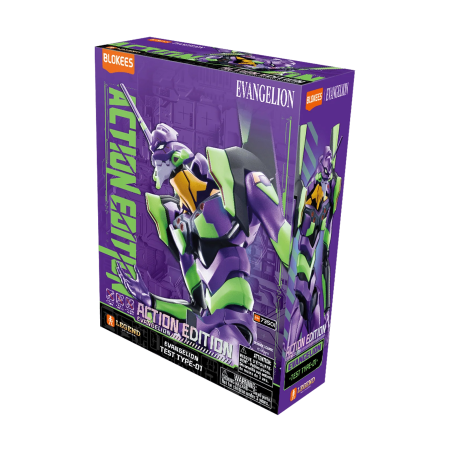 EVA-01 Evangelion Action Edition Blokees | Chile Robots