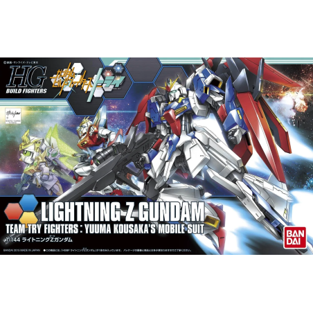 Lightning Zeta Gundam HG 1/144 Bandai | Chile Robots