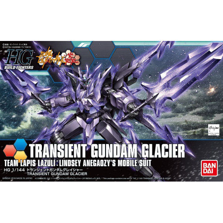 Transient Gundam Glacier HG 1/144 Bandai | Chile Robots