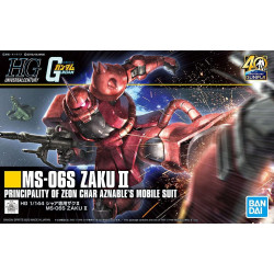 MS-06S Char's Zaku II HG 1/144 Bandai | Chile Robots
