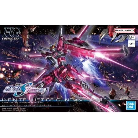 Infinite Justice Gundam Type II HG 1/144 Bandai | Chile Robots