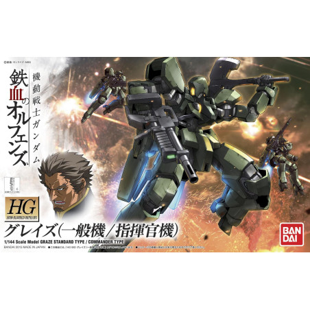 Graze Standard Type / Commander Type HG 1/144 | Chile Robots