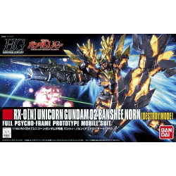 Banshee Norn Destroy Mode HG 1/144 Bandai | Chile Robots