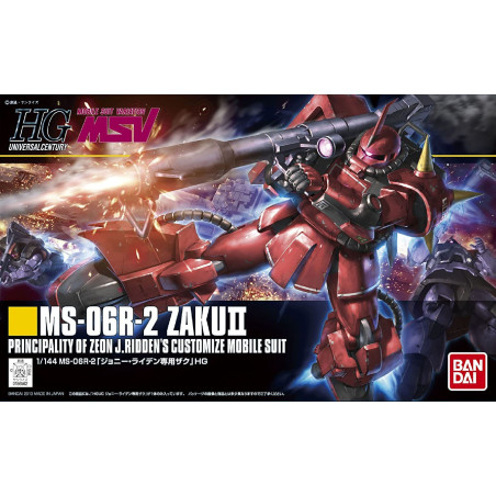 Zaku II Johnny Ridden Custom HG 1/144 Bandai | Chile Robots