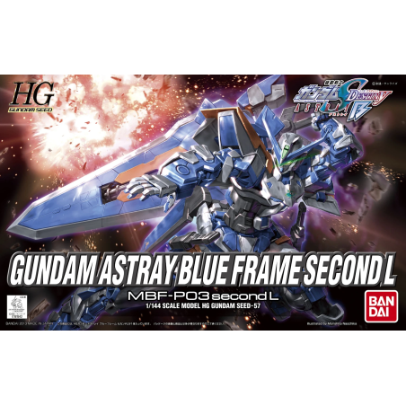 Astray Blue Frame Second L HG 1/144 Bandai | Chile Robots