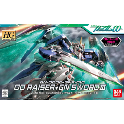 00 Raiser + GN Sword III HG 1/144 Bandai | Chile Robots