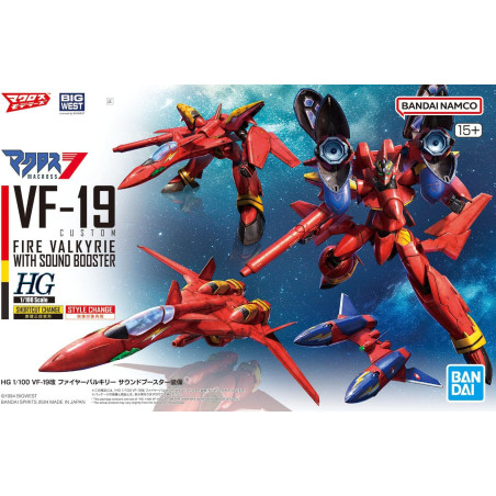 VF-19 Custom Sound Booster HG 1/100 Bandai | Chile Robots